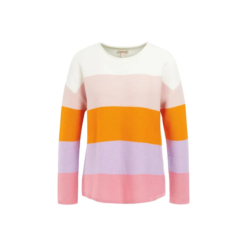 BARBOUR Mariner Striped Knitted Jumper Sweater Women's Multicolor-0