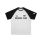 BKC Patchwork Canvas Short-Sleeved-White & Black
