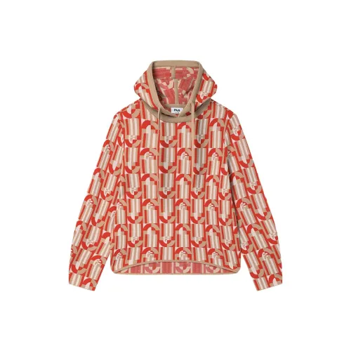 FILA Sweater Women's Crimson Lotus Red