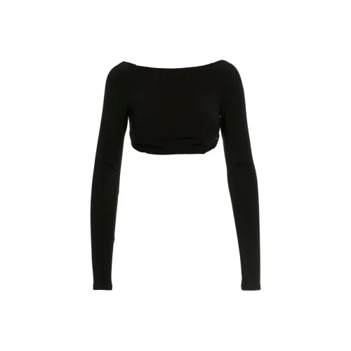 EMILIO PUCCI Crop Tops Women's Black