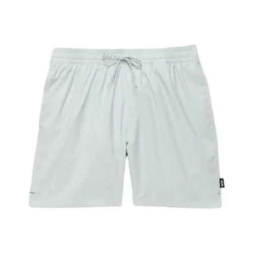 Vans Primary Solid Elastic 17'' Boardshorts Casual Shorts Men's Light Blue