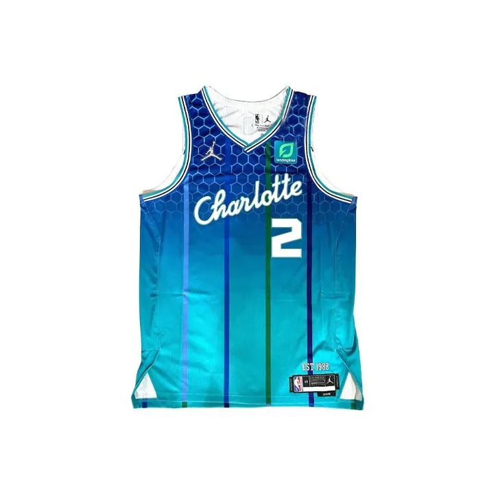 Jordan Basketball Jerseys Men's Blue-0