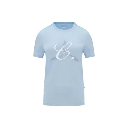 LI NING 1990 x CLOVE T Shirt Women's Glacier Blue