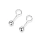 [999 Fine Silver]4mm Round Head Stud Earrings