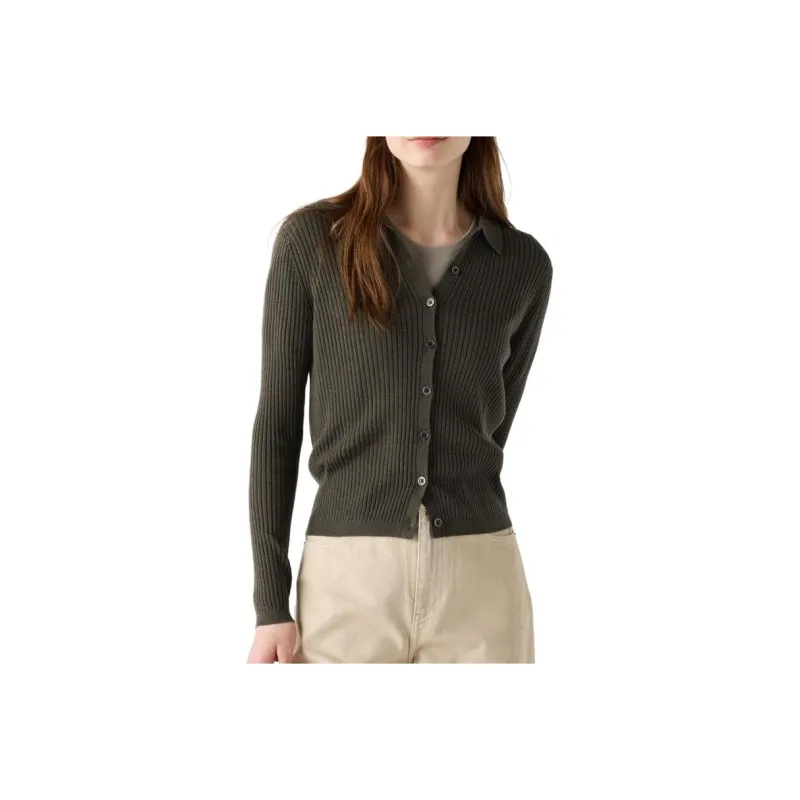 UNIQLO Sweater Women's Dark Olive-0