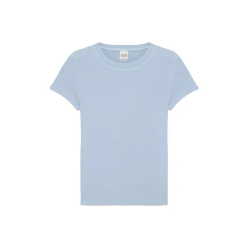 ARITZIA Regular T Shirt Women's Gd Dayflower Blue/Duckweed Blue