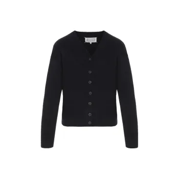 Maison Margiela V-Neck Button-Up Cardigan