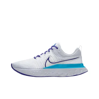 Nike React Infinity Run Flyknit 2 Anti Slip Wear Resistant Low Top Running Shoes Men's White
