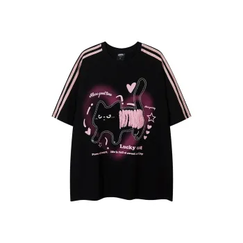 YINLEI T Shirts Unisex Black