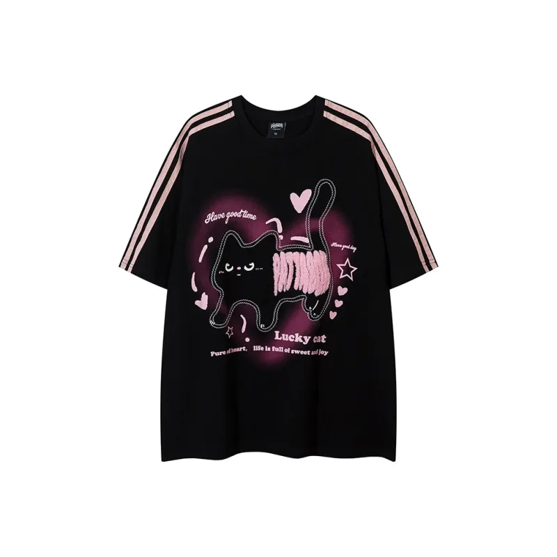 YINLEI T Shirts Unisex Black-0