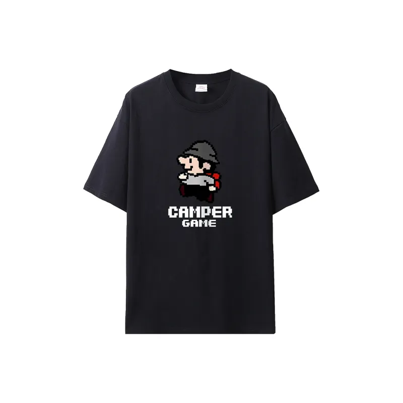 Cotton Gene Drop Shoulder Sleeve T Shirt Unisex-6