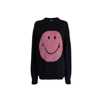 Joshua Sanders Smiley Face motif Jumper