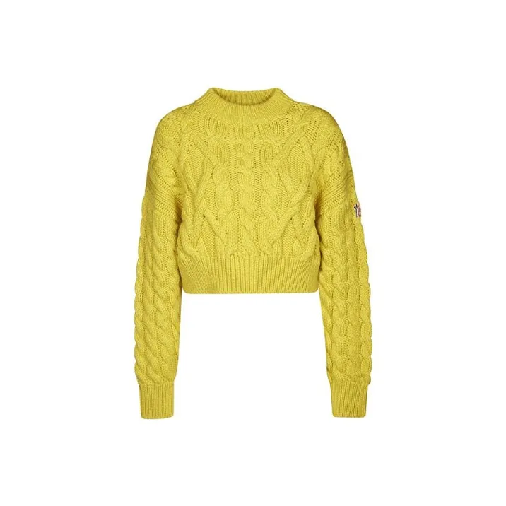Moncler Sweaters Women's Yellow-0