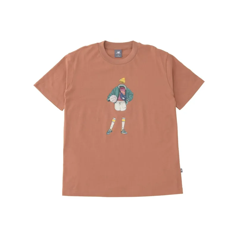 New Balance T Shirt Women's Walnut Wood-0