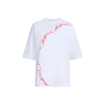 MARNI Logo Printed Oversized T Shirt