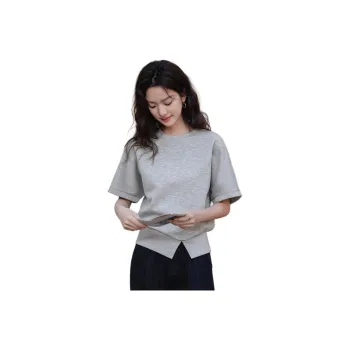 【dme】 T Shirt Women's Light Heather Gray
