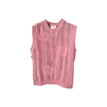 CHANEL SS23 Tank Top Women's Pink