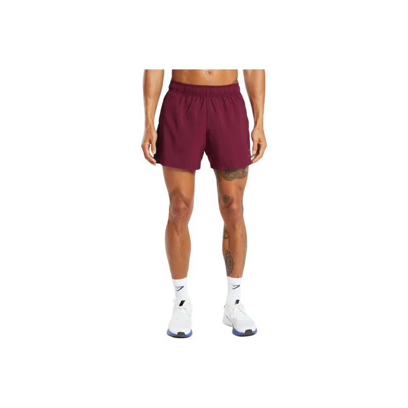 GYMSHARK SPORT 5' SHORTS Sports Shorts Men's Plum Pink-0