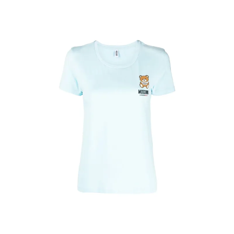 MOSCHINO T Shirts Women's Blue-0