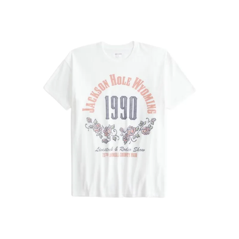 Hollister T Shirt Women's White-0