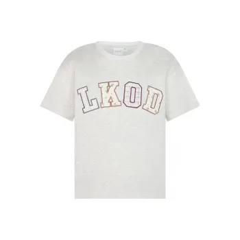 LKOD T Shirts Women's Oat
