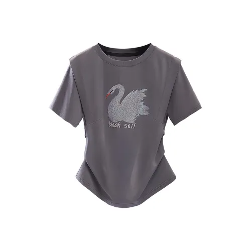 Cypress House T Shirt Women's Dark Gray