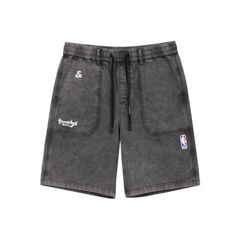 JACK&JONES Sports Shorts Men Black Sandy E44-0