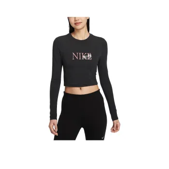 Nike Clothing Crop Tops Women's Black