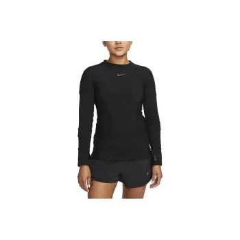 Nike Dri FIT ADV Run Division Women's Long Sleeve Running Top Black