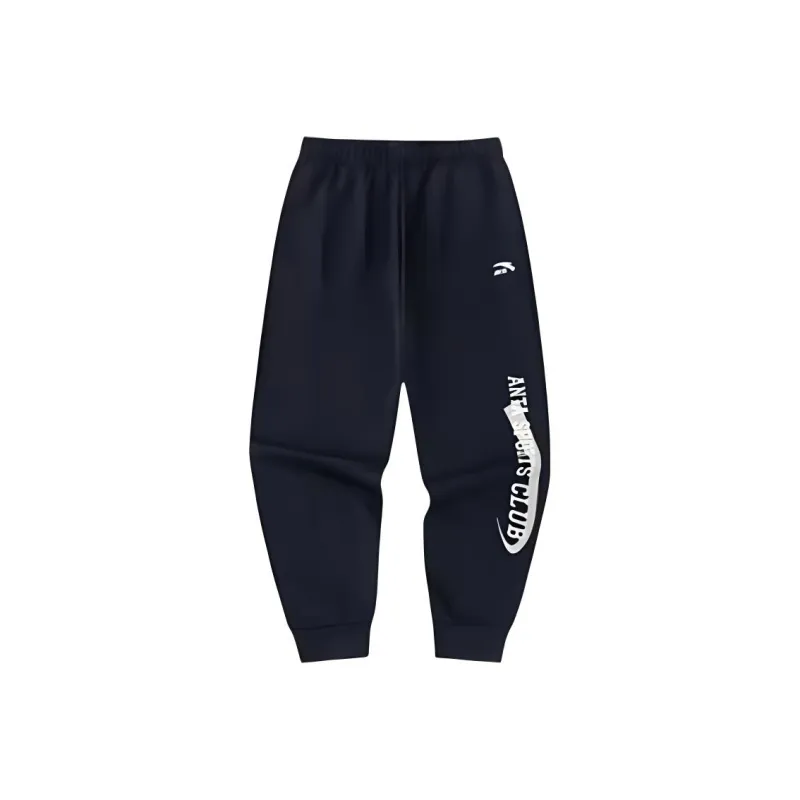 Anta Life Collection Casual Pants Men's Basic Black-0