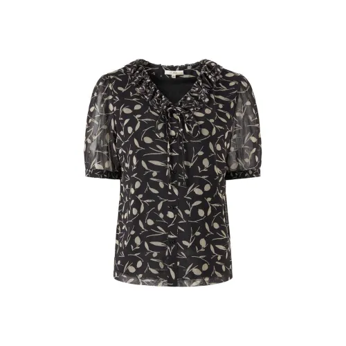 JZ Juzui T Shirt Women's Floral Black