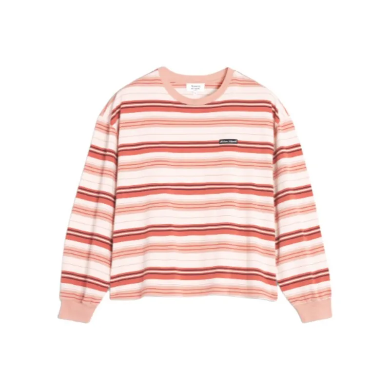 Maison Kitsune Striped Cotton Sweatshirt-0
