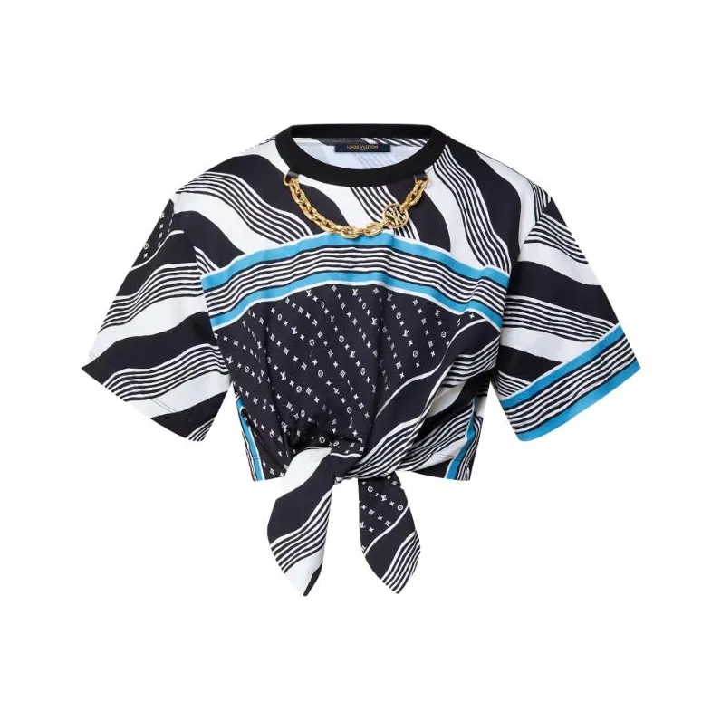 LOUIS VUITTON SS23 Crop Top Women's Multicolor-0