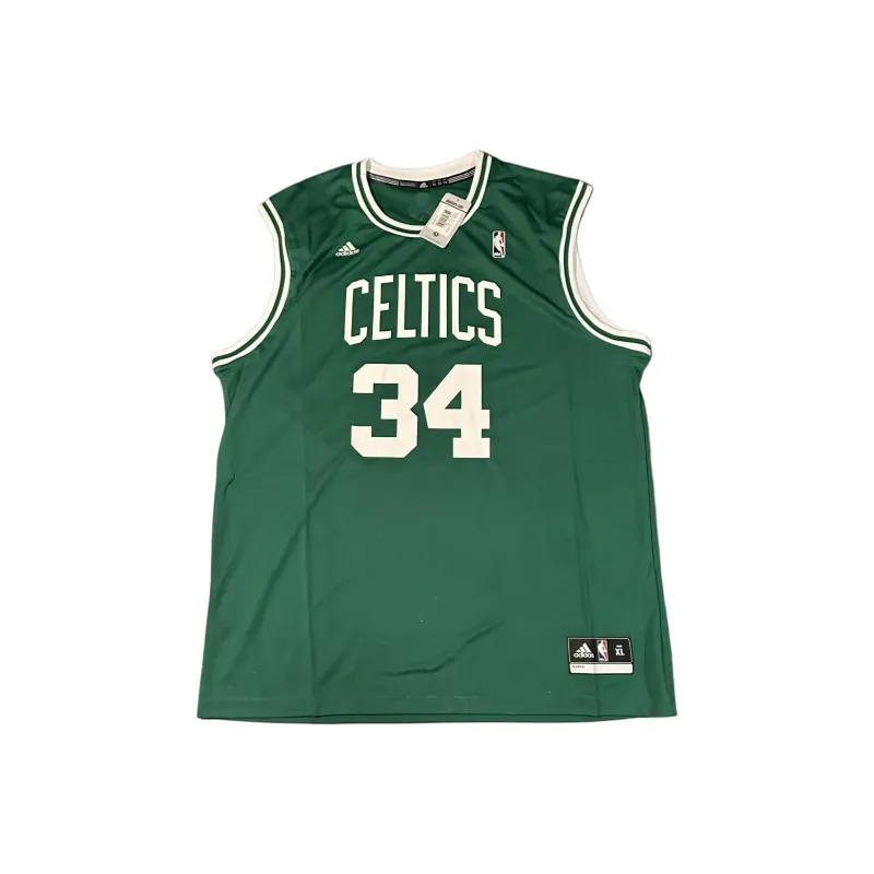 Adidas x NBA Basketball Jerseys Men's Green-0