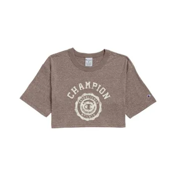 Champion Crop Tops Women's Brown Red