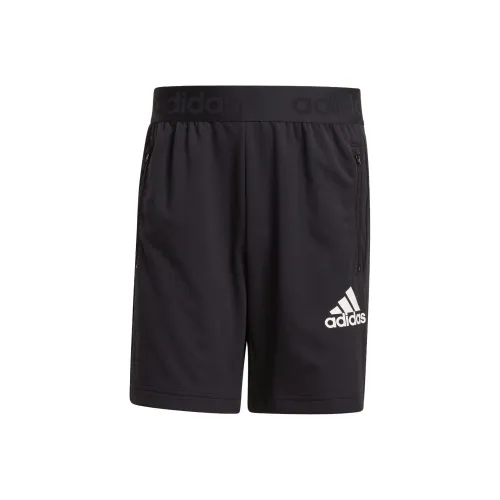 Adidas Designed To Move Motion Aeroready Sports Shorts Men's Black