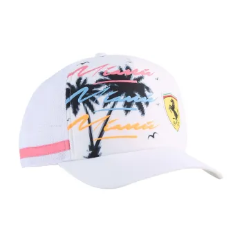 PUMA Gorra Con Malla Sketches Scuderia Ferrari