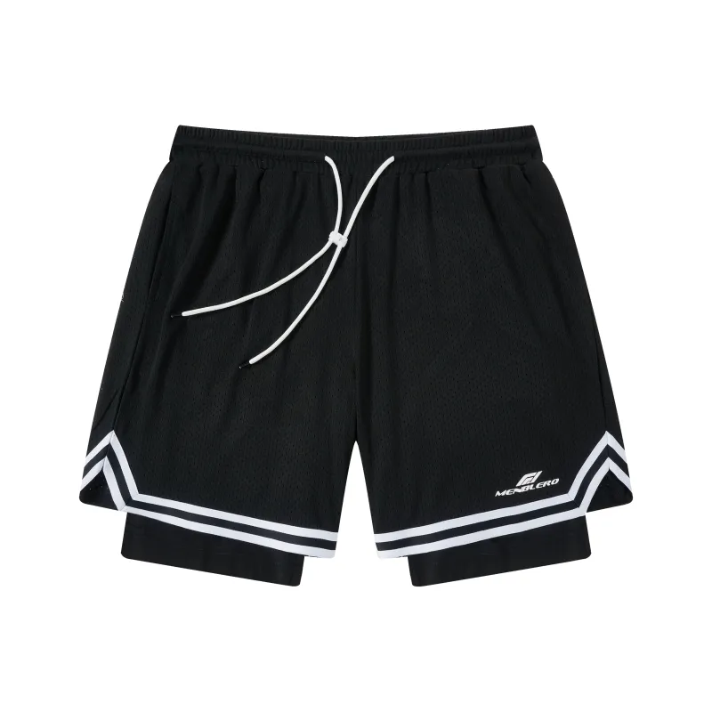 Menblero Basketball Shorts Unisex-0