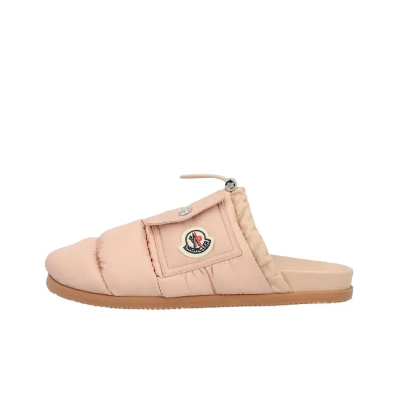 Moncler Logo Patch Padded Slippers Women's-0