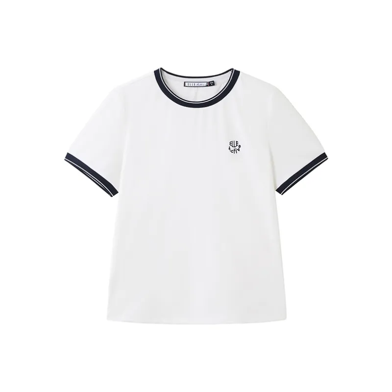 Elle Active T Shirt Women's White-0