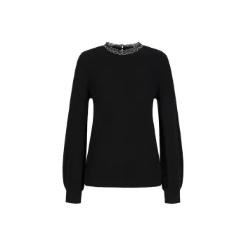 JZ. ANNAKRO Sweater Women's Plain Black