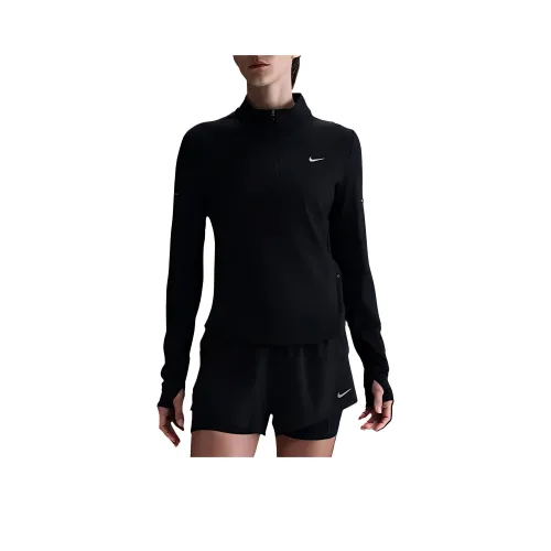 Nike runs Women's Dri FIT Uv 1/4 Zip Running Top
