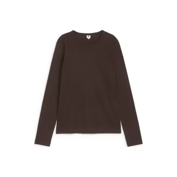 ARKET T Shirt Women's Dark Brown
