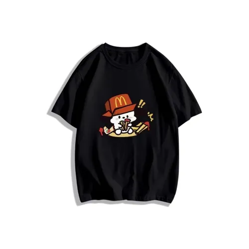 ABCMININ Drop Shoulder Sleeve T Shirt Unisex
