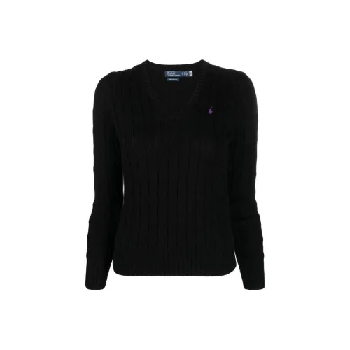 Polo Ralph Lauren Pima Cotton Kimberly Ls pullover Hoody Black