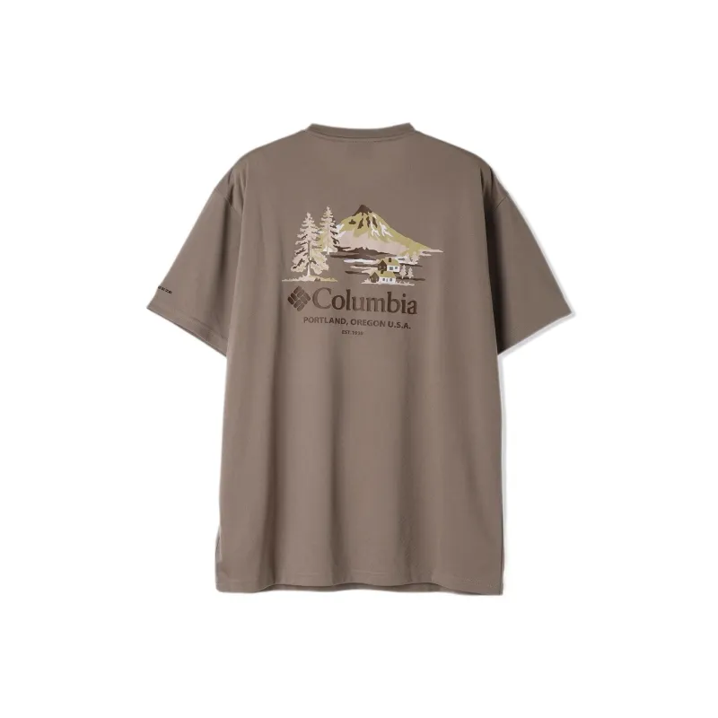 Columbia Lake Arrowhead T Shirt Men's Mountain Range-1