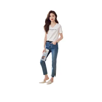 Mo Han Yi Mei T Shirt Women's Ecru