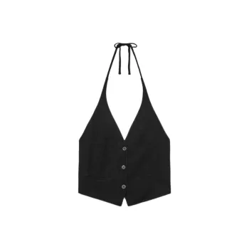 ZARA Tank Tops Women's Black