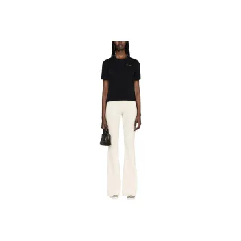 PALM ANGELS Set Of Three Logo Embroidered Crewneck T Shirt