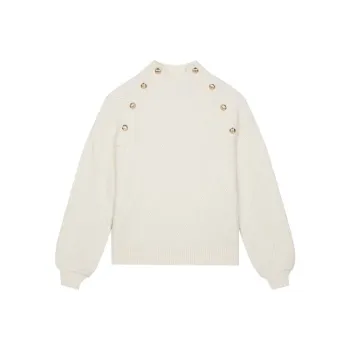 Maje FW21 Sweater Women's White